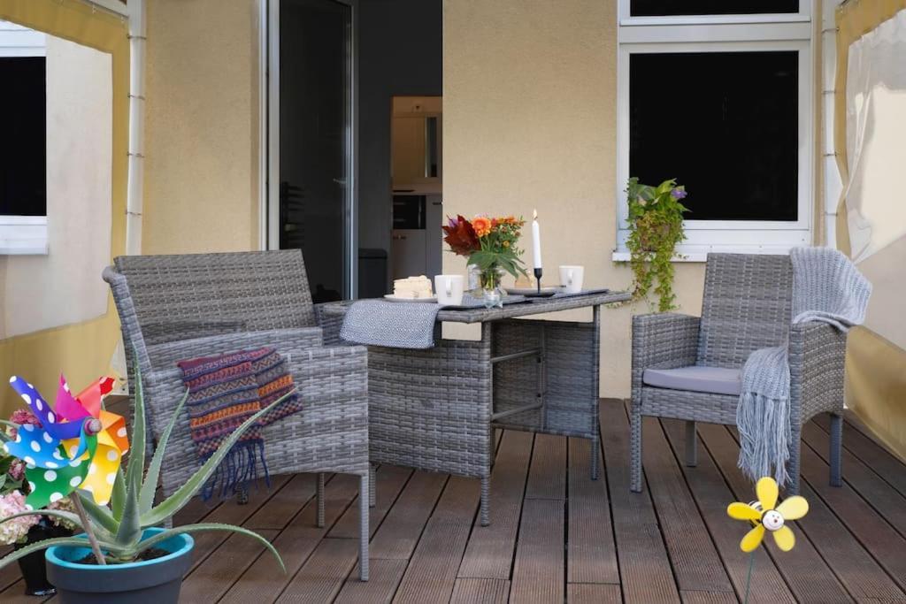 *NEW*Luxus-Wasserbett-SmartTV-Terrasse Magdeburg Exterior foto
